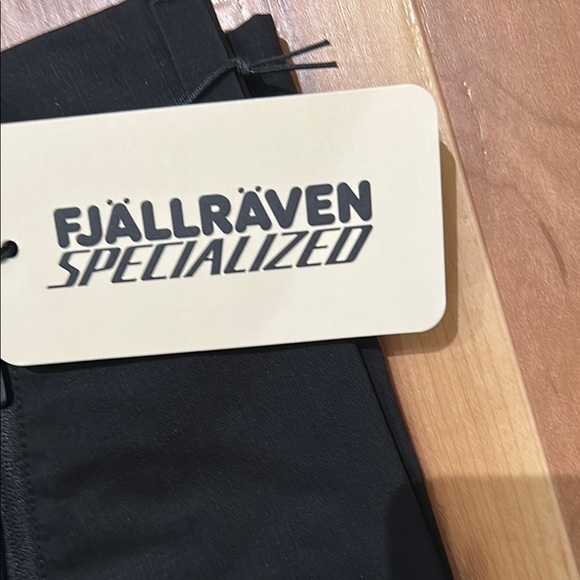 FJällräven - Rider’s Hybrid Trousers Hiking Black Straight Leg Design CG - Picture 2 of 3